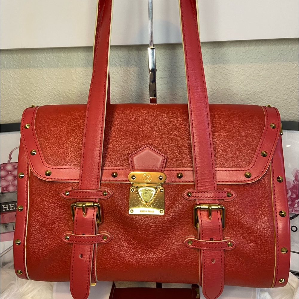 Louis Vuitton LTD EDITION Vintage Goatskin Suhali L’Epanoui GM Shoulder Bag, COA